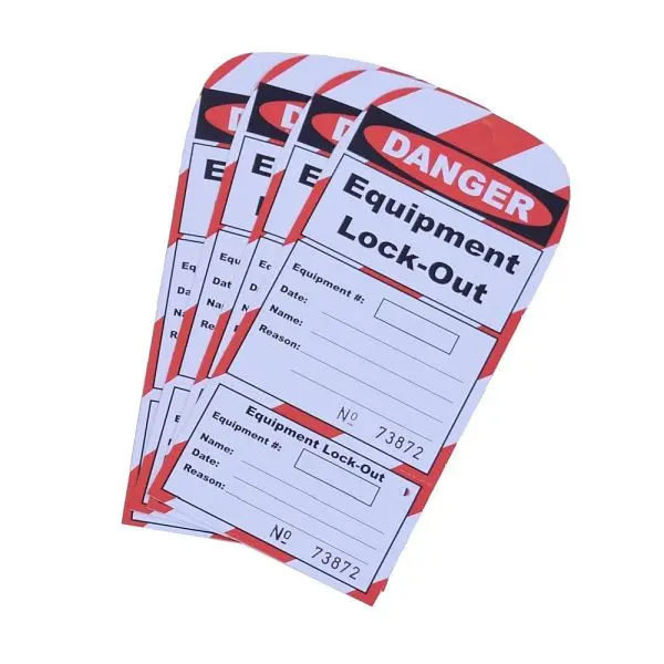 Ideal Warehoutilize LockOut Guard Tags (box 25), Dimensions: 8.5x5x2 inch, 70-1186 Ideal Warehouse