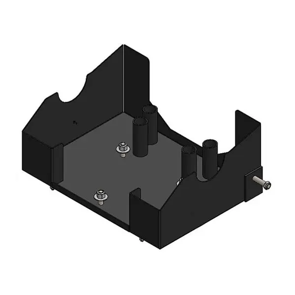 Ideal Warehoutilize Main Base feet & wheels, Dimensions: 32x24x14 inch, 70-7060 Ideal Warehouse
