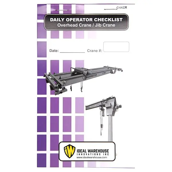Ideal Warehoutilize Replacement Checklist Crane, Dimensions: 8.25x5.25x4 inch, 70-1082-CP Ideal Warehouse