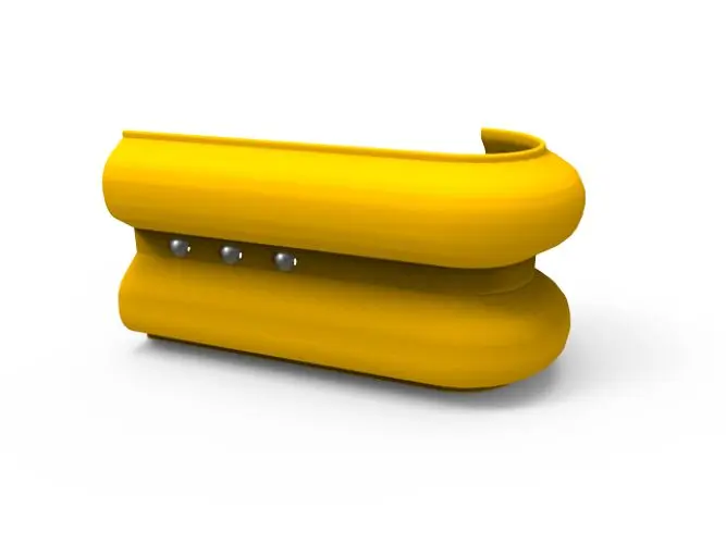 Ideal Warehoutilize SlowStop PC Guard Rail End Plug Cap Female (Straight), Dimensions: 29x18x14 inch, 60-5256 Ideal Warehouse