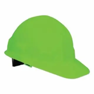 Jackson Industrial-Strength Securety Sentry Iii Hard Hats And Flat Caps, Ratchet, 6 Pt, Hi-Vis Lime, Quantity: 12 pieces, ...