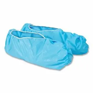 Kimberly-Clark Non-Toxic Shoe Cover Polypropelene, Blue, 100 Per Pack, 3 Packs Per Box, 66857