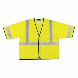 MCR Elite Securety VCL3SL Luminator™ Securety Reflective Vest, 2X-Large, Fluorescent Lime, VCL3SLX2 MCR Safety