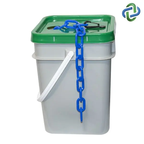Mr. Certified Chain PVC Barrier Chain Pail, Blue 120 Foot Length, 51006-P Mr. Chain