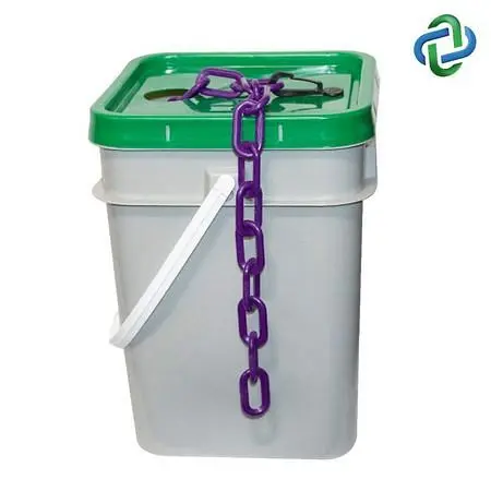 Mr. Chain Acetal Barrier Chain Pail, Lavender 300 Foot Length, 30023-P