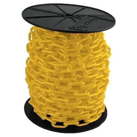 Mr. Chain Acetal Barrier Chain on Reel, Gold, 100 Foot Length, 51109