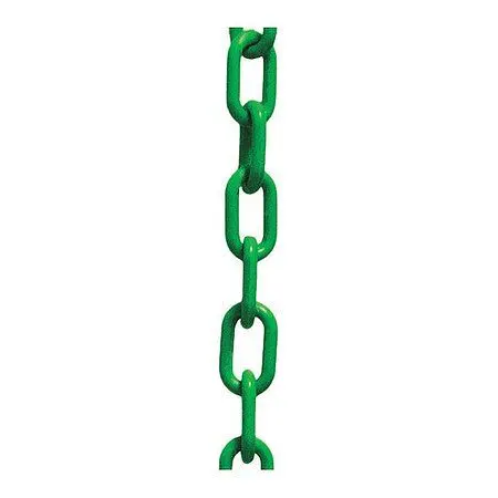 Mr. Chain Polymer Barrier Chain, Sage, 2-Inch Link Diameter, 500-Foot Length, 50004-500