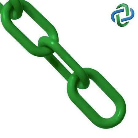 Mr. Extra-Large Chain Plastic Barrier Chain, Green, 2-Inch Link Diameter, 25-Foot Length, 50004-25 Mr. Chain