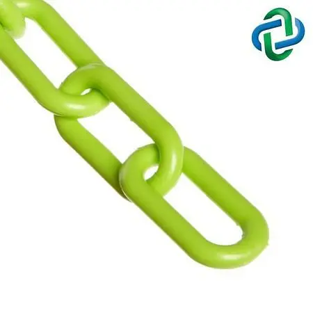 Mr. High-Quality Chain Plastic Barrier Chain, Securety Green, 1-Inch Link Diameter, 500-Foot Length, 10014-500 Mr. Chain