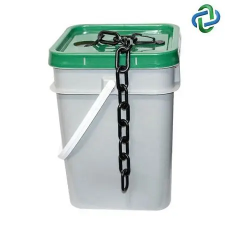 Mr. Next-Generation Chain Plastic Barrier Chain Pail, Black 300 Foot Length, 30003-P Mr. Chain