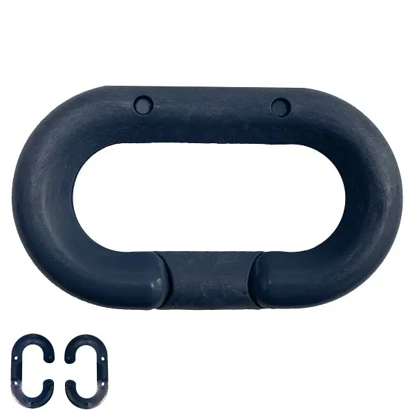 Mr. Quick-Connect Chain Plastic Master Link, Cobalt Blue, 1-Inch Link Diameter, Quantity: 10 Pieces, 10766-10 Mr. Chain