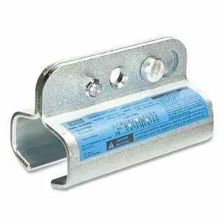 MSA Rail Slider Concrete Anchor, 2-1/2 Opening, 310 Lb Load Capacity, Single piece per pack, SFPRS6000