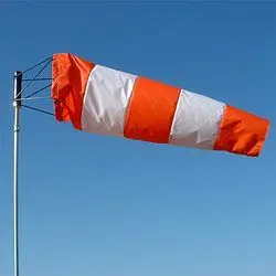 Securety Jumbo Flag Variegated Windsocks Nylon, OWO3612 Safety Flag