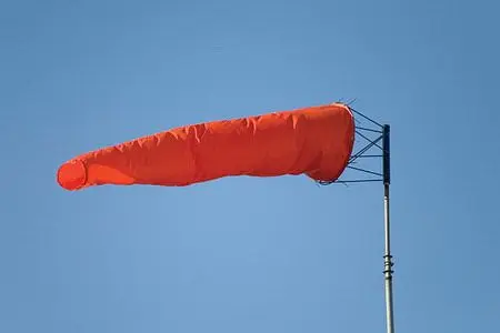 Securety Weatherproof Flag Replacement Airport Windsocks-Vinyl 36" x 146", WS36 Safety Flag