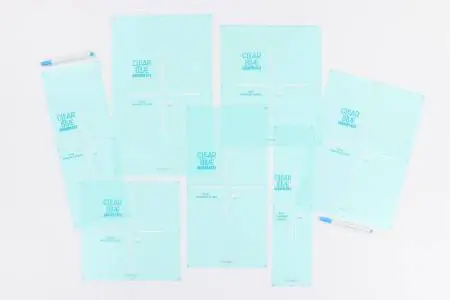 Kimberbell Clear Navy Tiles Expansion Set 2 # KDTL113