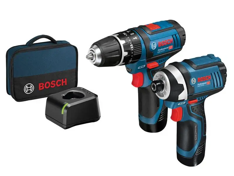 Bosch 06019A6979 Twin Pack 12V 2 x 2.0Ah Li-ion - 5.0Ah