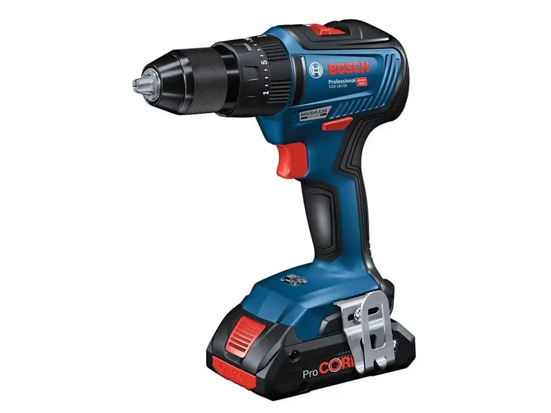 Bosch GSB 18V-55 Airy Series Brushless Combi Drill 18V 2 x 2.0Ah Li-ion