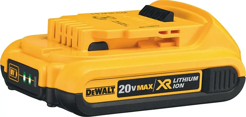 DEWALT DCB203 Re-energizable Battery Pack, 20 V Battery, 2 Ah