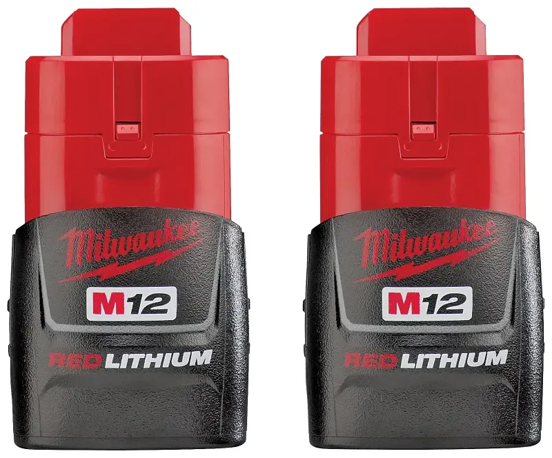 Milwaukee 48-11-2411 Lithium-ion Battery Pack, 12 V Battery, 1.5 Ah, 1/2 hr Charging