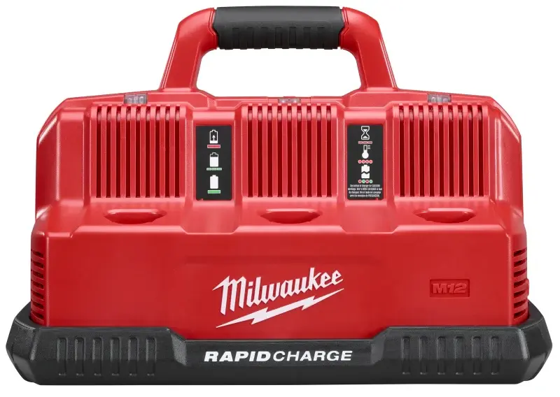Milwaukee 48-59-1807 Quick Charge Station, 18/12 V Input, 1 hr Charge, Battery Included: No 1-Year Warranty