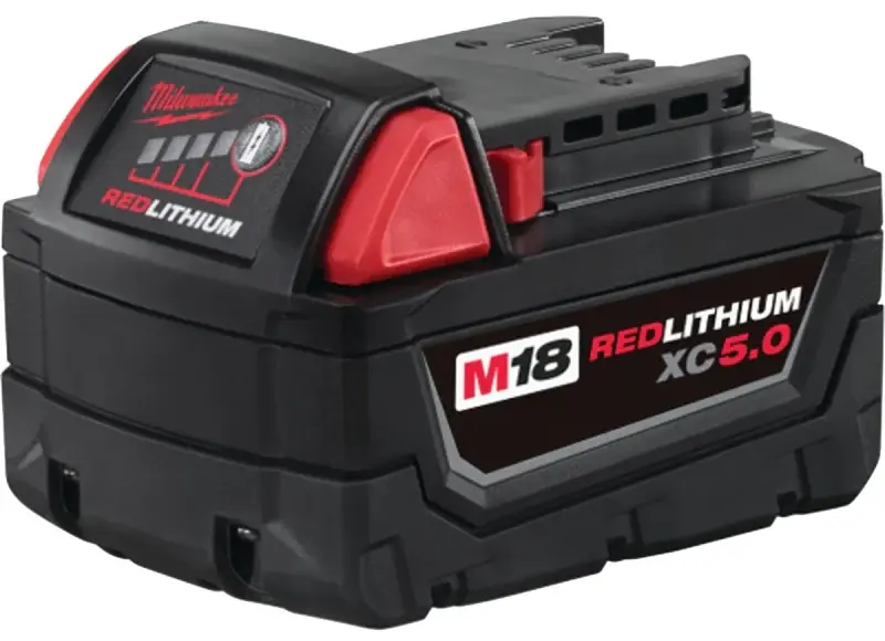 OEM Replacement Milwaukee 48-11-1850 Re-energizable Battery Pack, 18 V Battery, 5 Ah