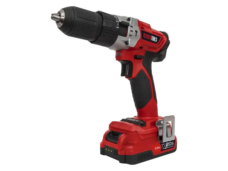 Quick-Change Chuck Olympia Power Tools X20S Combi Drill 20V 2 x 2.0Ah Li-ion