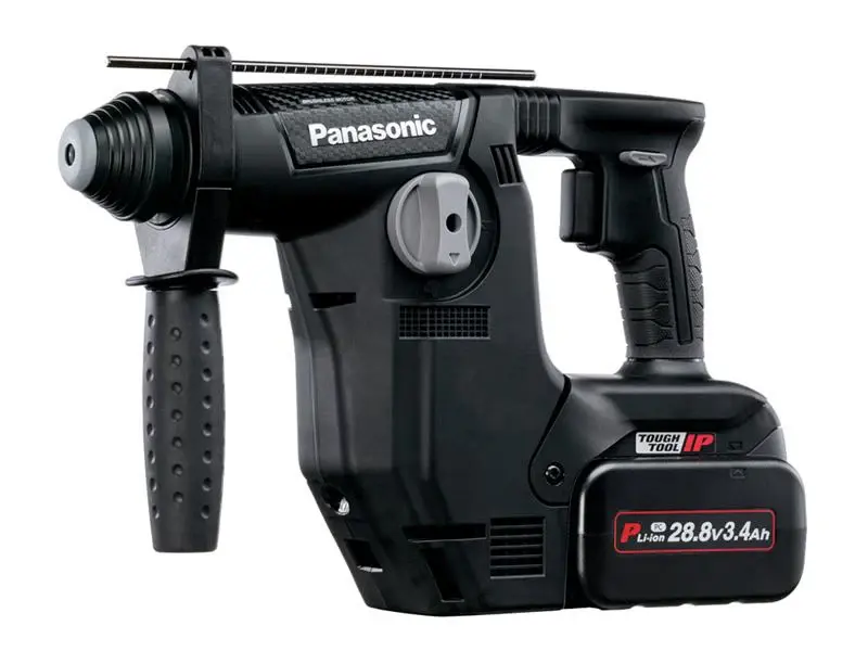 Quick-Change Chuck Panasonic EY7881PC2S SDS Plus Rotary Hammer 28.8V 2 x 3.4Ah Li-ion