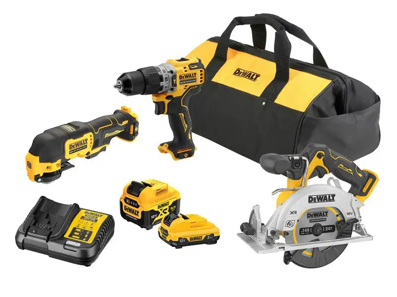 Universal Fit DEWALT DCK318PD XR Brushless Kit 12V 1 x 2.0Ah & 1 x 5.0Ah Li-ion