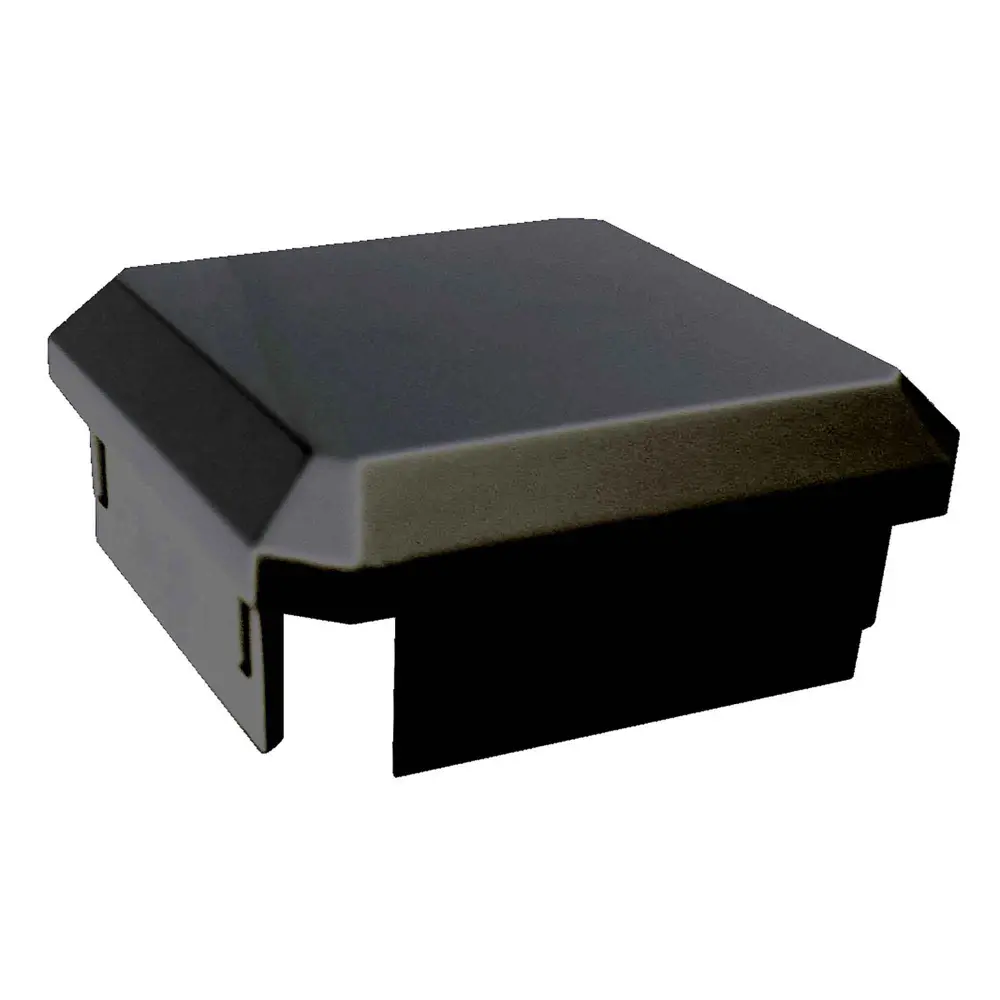 Flat Cap Kool-Ray Post 3'' x 3'', Onyx