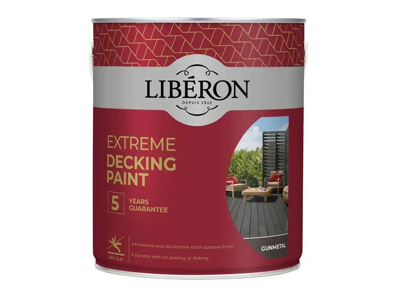 Liberon Extreme Decking Paint Gun All-metal 2.5 litre