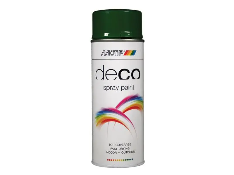 MOTIP Deco Spray Paint High Gloss RAL 6002 Leaves Mint 400ml