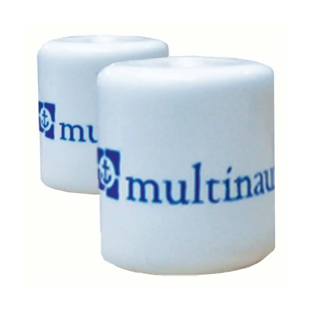 Safety White PVC Post Caps, 2-Pack