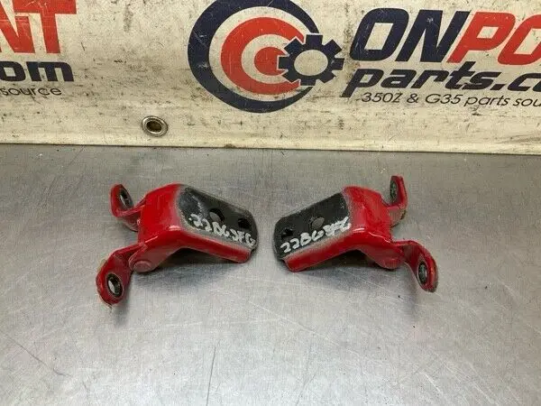 2005 Nissan Z33 350Z Front Driver Door Hinges Oem 22Bg3Fg