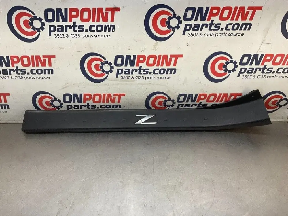 2008 Nissan Z33 350Z Driver Left Door Threshold Kick Plate OEM 24BBTF7