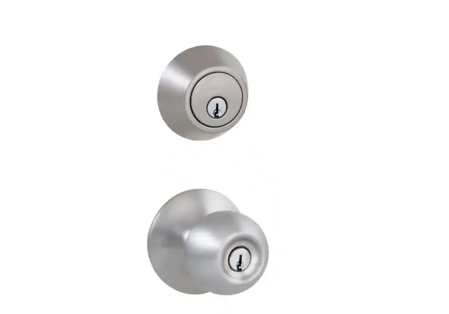 Defiant Saturn Stainless Reinforced Combo Pack Easy Rekey