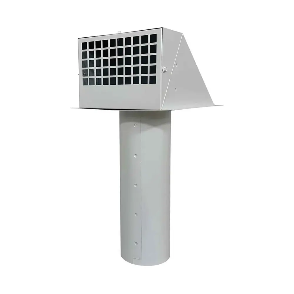 Wall Exhaust Outlet 10" Pipe, Pearl