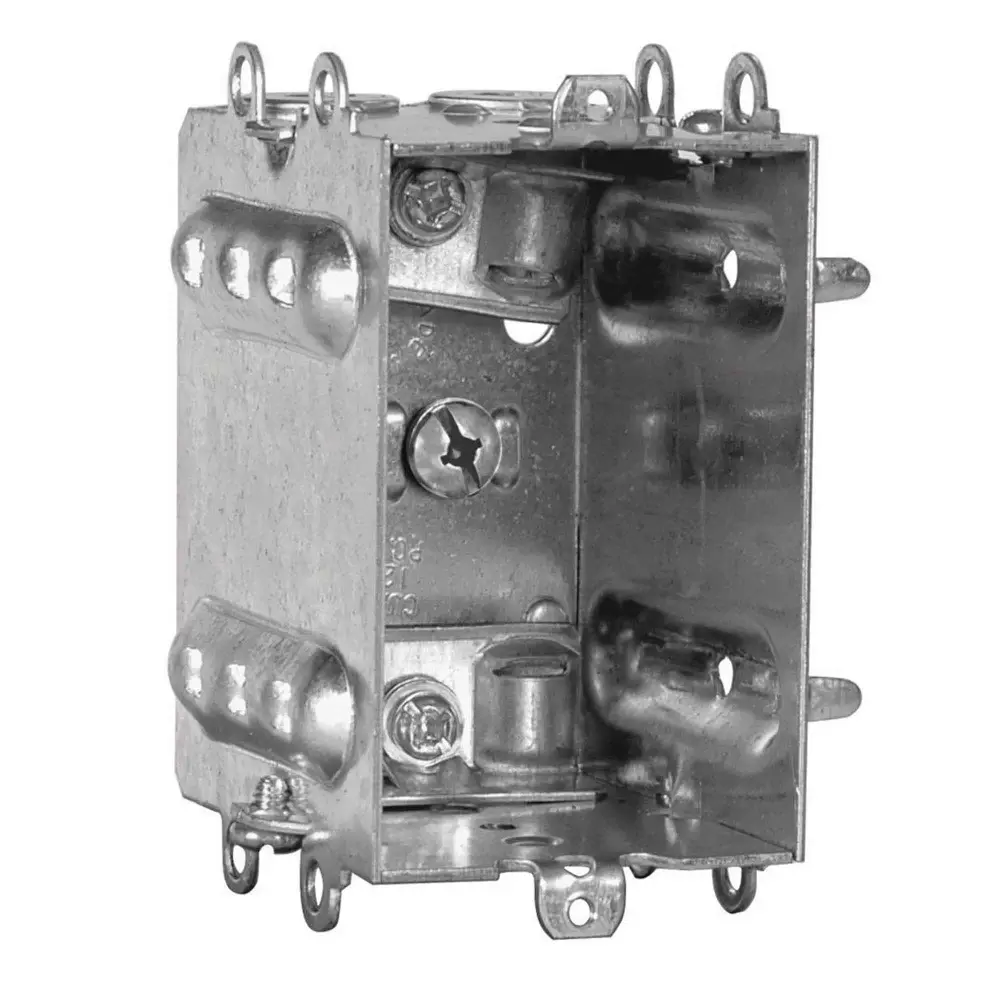 Non-Metallic Rectangular Groupable Electrical Box (1) Device, 2'' Deep (10 in3)