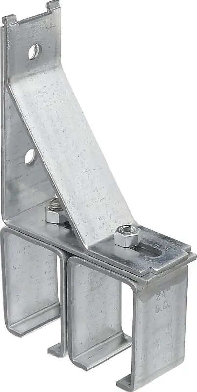 National Hardware N104-414 Box Rail Bracket, 4-25/32 W x 1-3/4 D x 8-1/16 H Dimensions, Reinforced, Galvanized