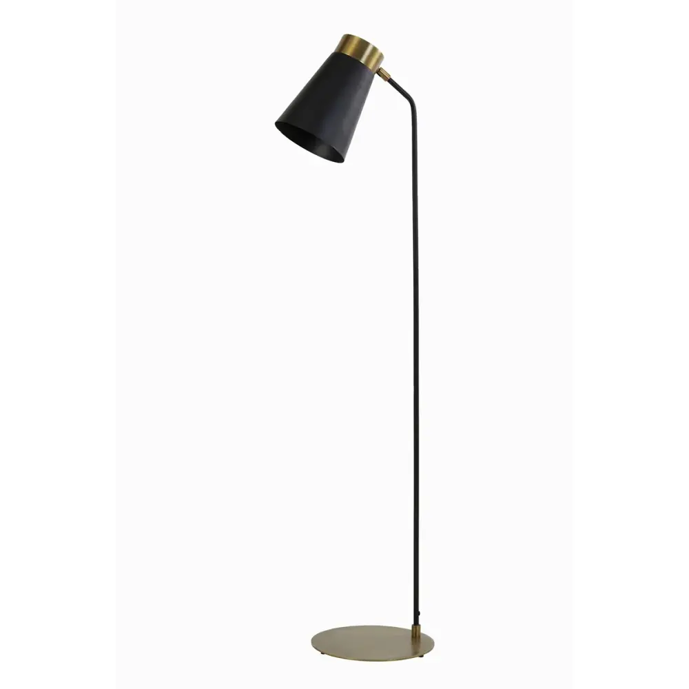 Braja Floor Lamp - Antique Rustic gold