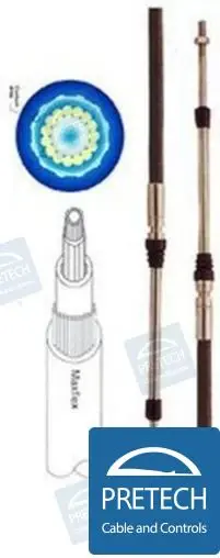 CABLE MANDO 3300C SS 16 PIES = 4,90 M.