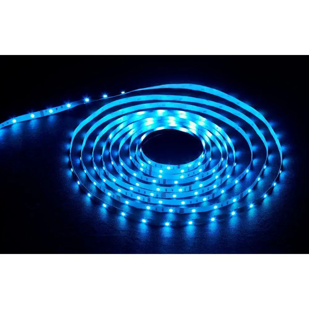 Commercial Electric 20 ft Indoor LED RGB Tape Airy Remote Control Damaged Package Safety Guard