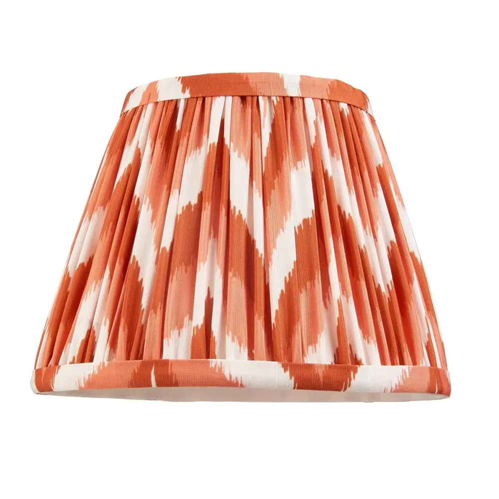 GFCI Zigzag Shade 20cm - Apricot Amber Fabric