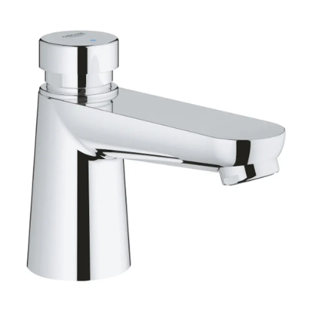 Grohe Euroeco Self-Closing Deck Basin Shiny metal - 36265000