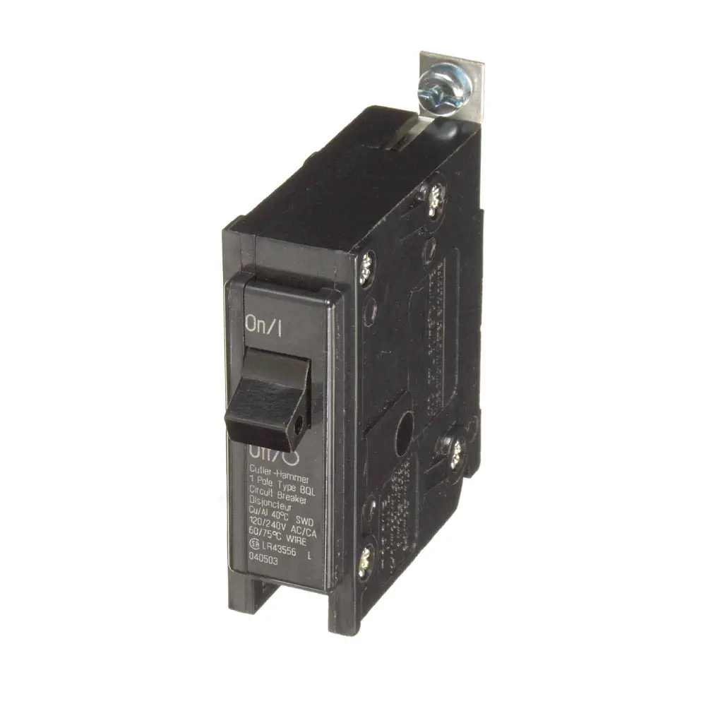 Heavy Duty BQL Single Poles Breaker charcoal, 20A
