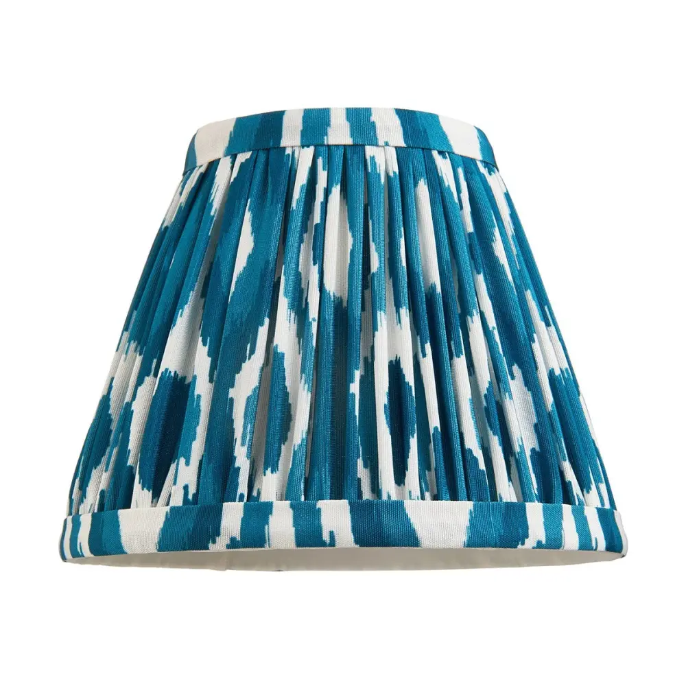 Ikat Shade 16cm - Marlin Indigo Fabric