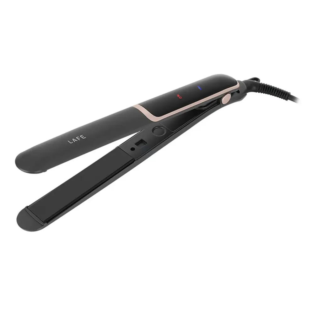 UL Listed LAFE variable temperature straightener, 35W, ceramic coating, Sleek & Shine Straightener