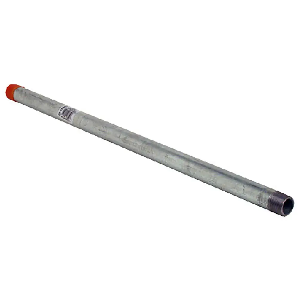 Pipe Nipple Galvanized Reinforced, 3/4" x 36"
