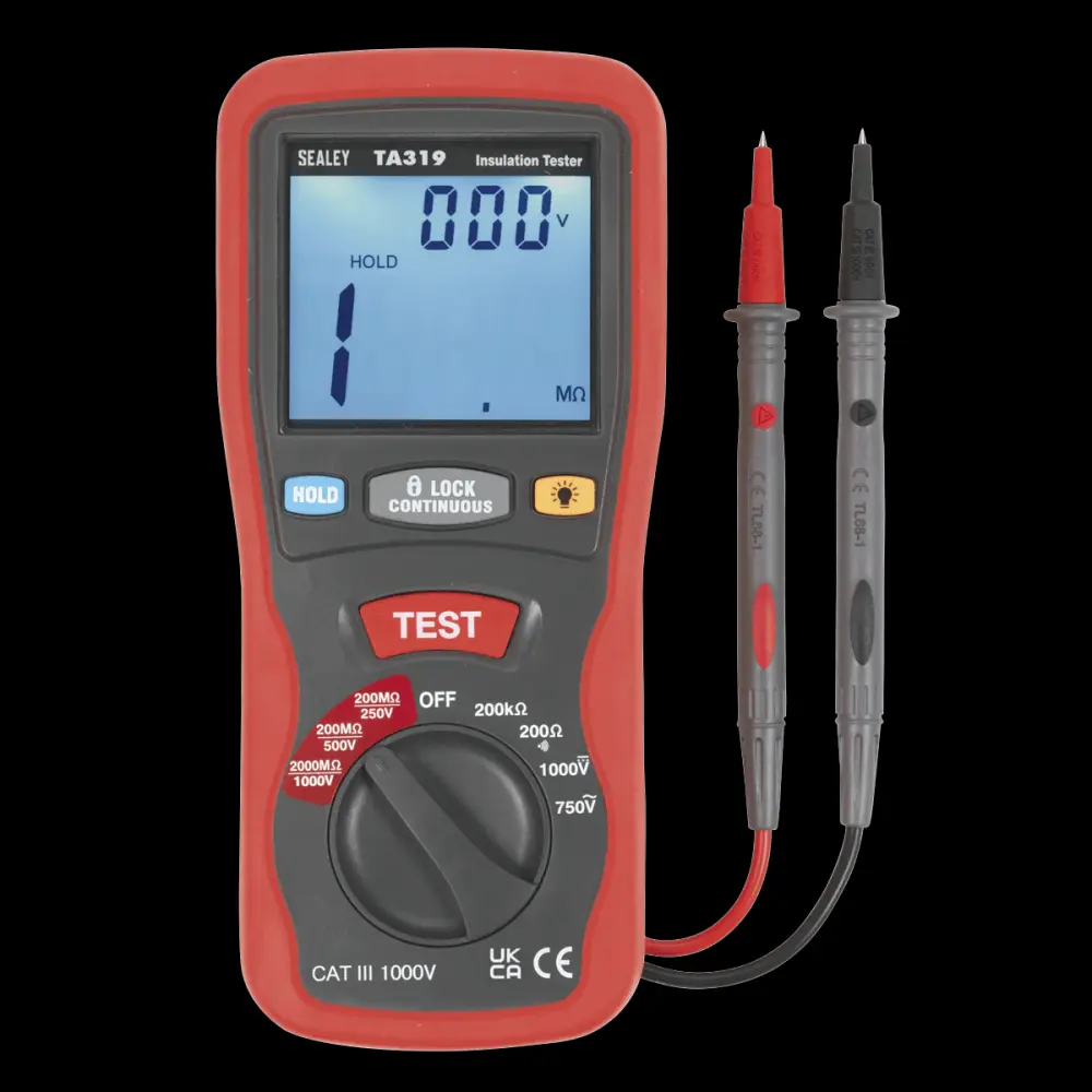 Sealey TA319 Display Insulation Tester