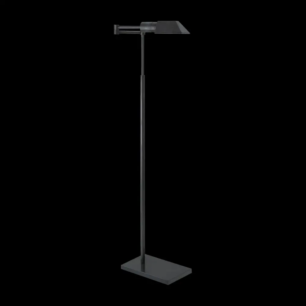 Studio Swing Arm Floor Lamp - Warm finish