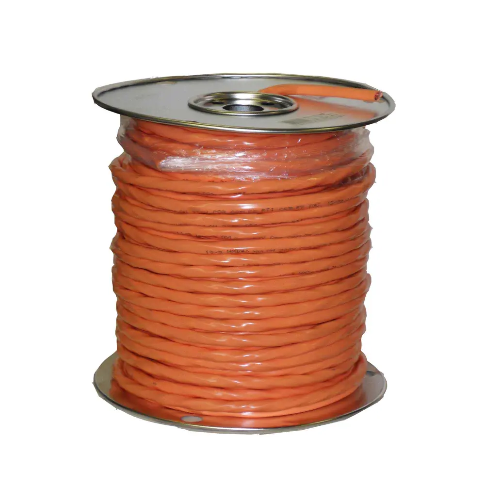 NMD90 10/3 Household Building Wire Tangerine, 75 m
